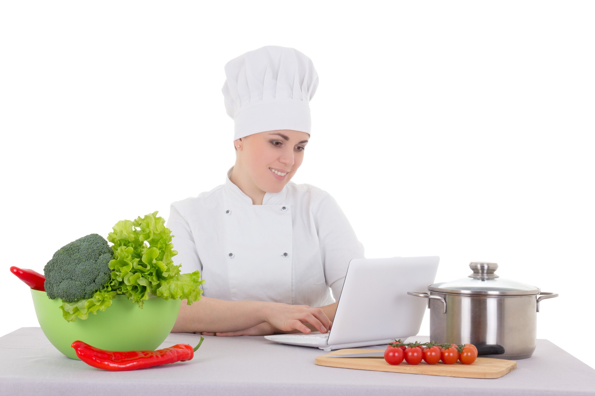 Chef che guida una lezione in cucina
